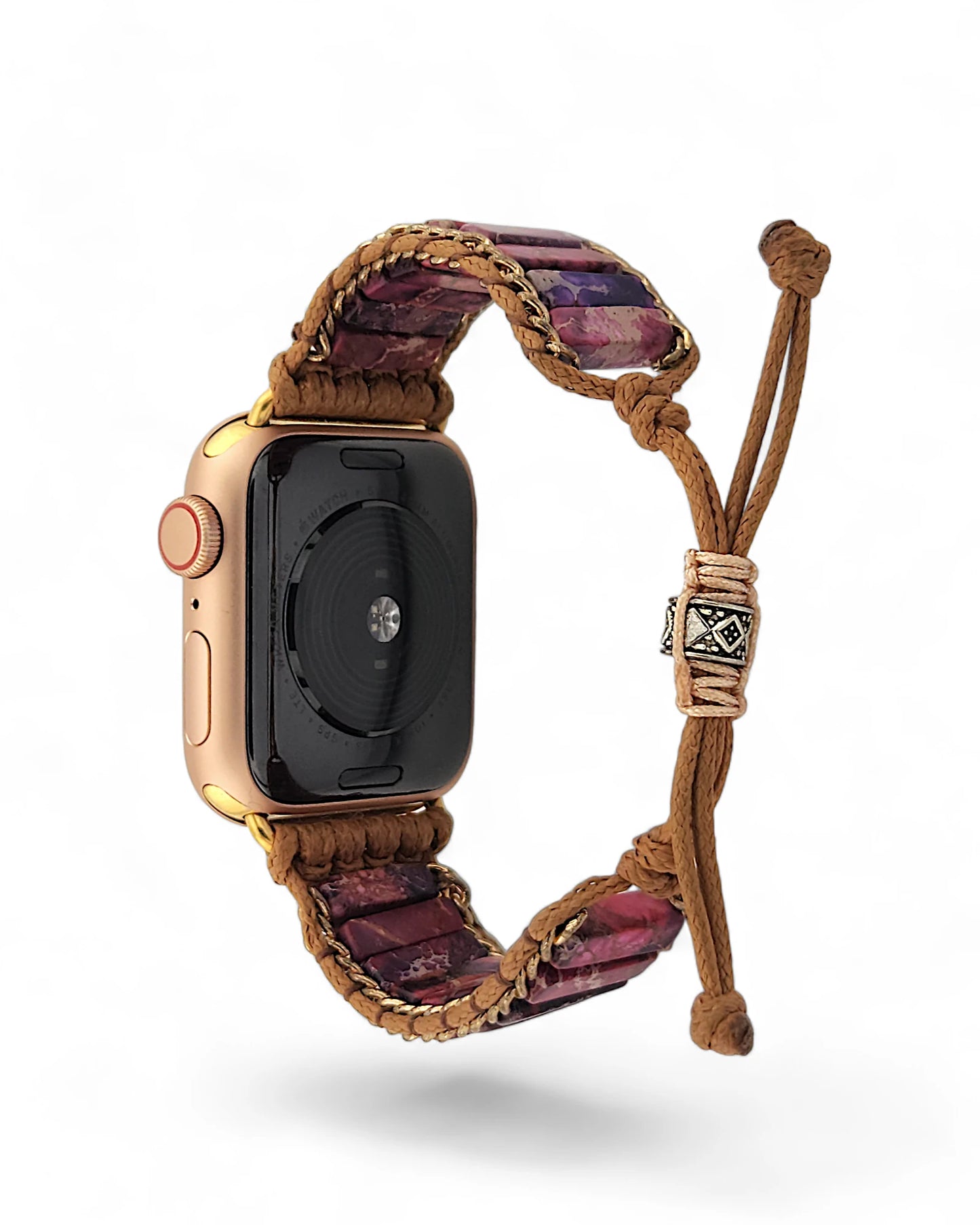 Purple Jasper Inlay Apple Watch Band