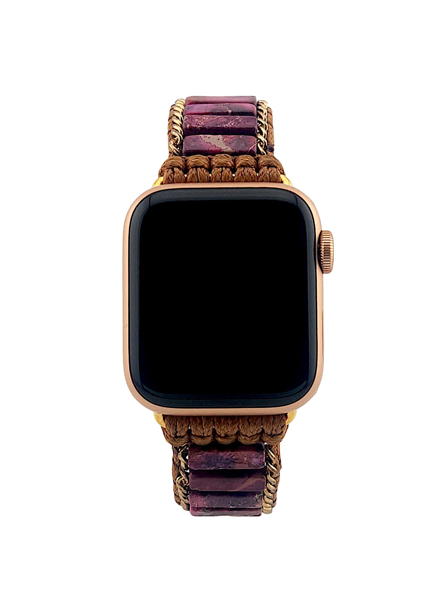 Purple Jasper Inlay Apple Watch Band