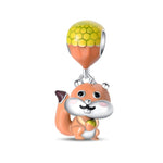 Red Squirrel Dangle Charm