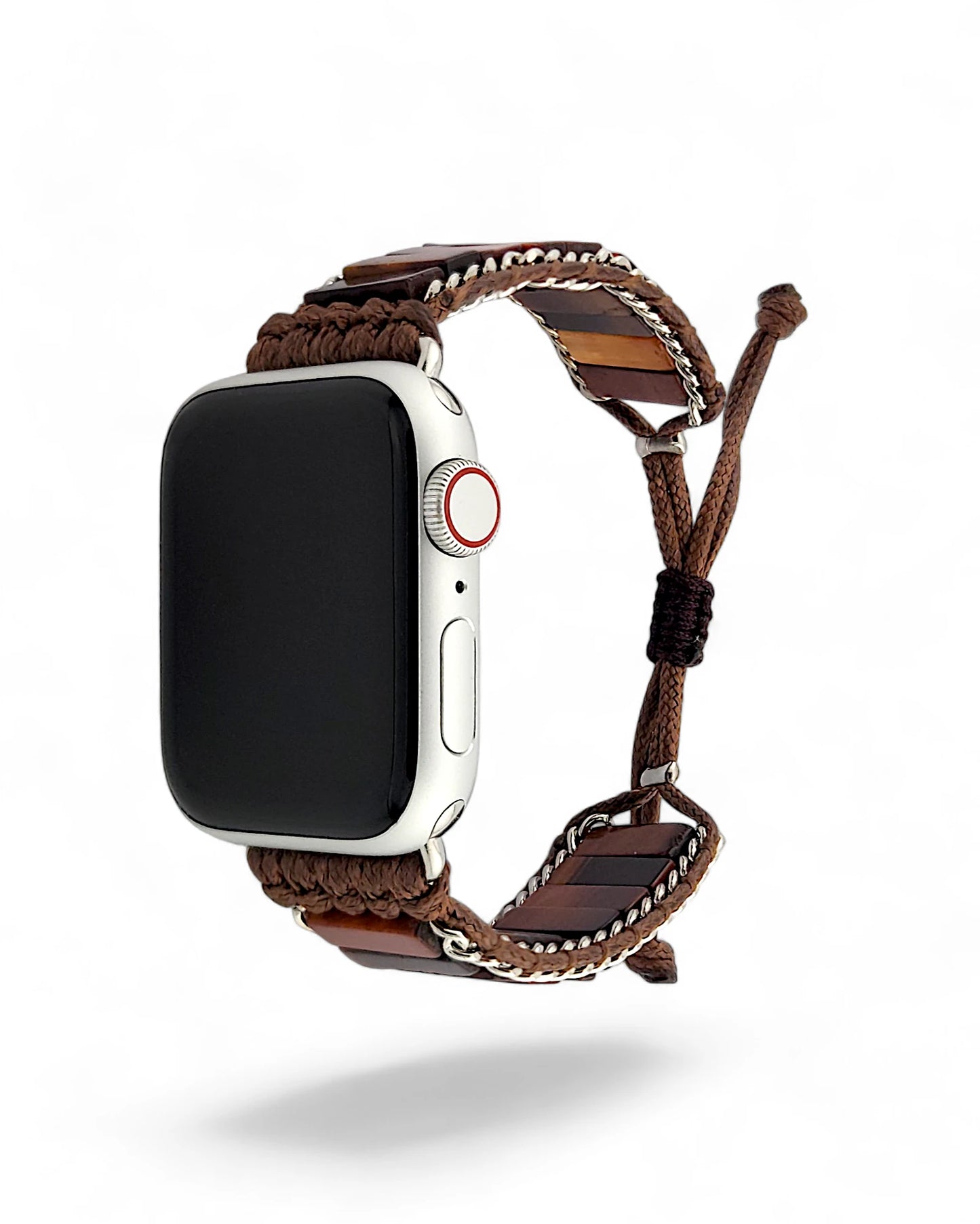 Red Tiger's Eye Inlay Apple Watch Band