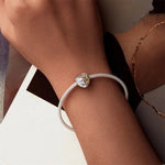 Regal Heart with Mom Crown Charm