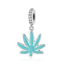 Rick and Morty - Green Leaf Dangle Charm
