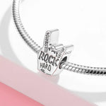 Rock Hand Gesture Charm