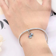 Romantic Heart and Ice Cream Dangle Charm