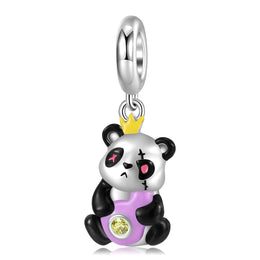 Royal Panda King Dangle Charm