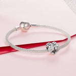 Sister Love Heart Charm