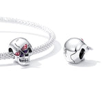 Skull & Butterfly Charm