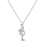 Snake Pendant Necklace