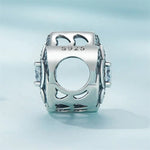 Radiant Bloom Sparkling Flower Charm