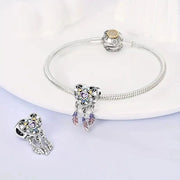 Spiritual Heart Dreamcatcher Charm