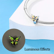 Spring Butterfly Bead Charm