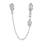 Spring Butterfly Safety Chain Charm