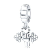 Strength & Dumbbell Dangle Charm