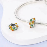 Sunflower Blossom Charm Spacer