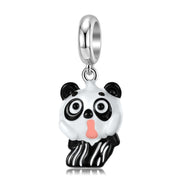 Surprised Panda Dangle Charm