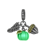 Thanksgiving Pumpkin and Acorn Charm