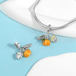 Thanksgiving Pumpkin and Acorn Charm