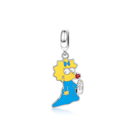 The Simpsons Maggie Simpson Dangle Charm