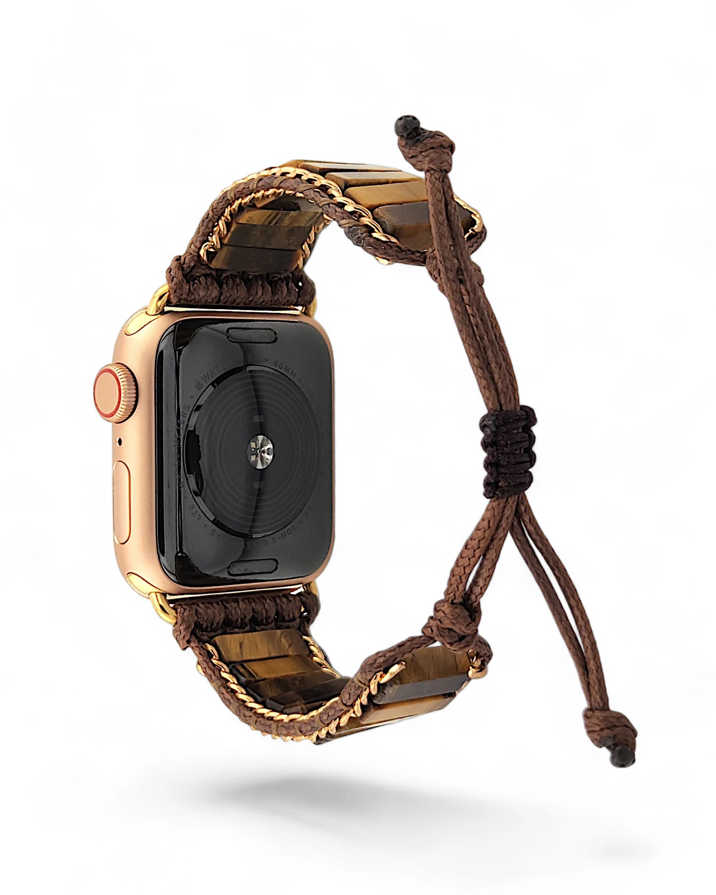 Tiger's Eye Inlay Apple Watch Band