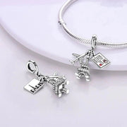 Travel to Paris Eiffel Tower Love Dangle Charm