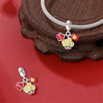 Triple Rich Fortune Dangle Charm