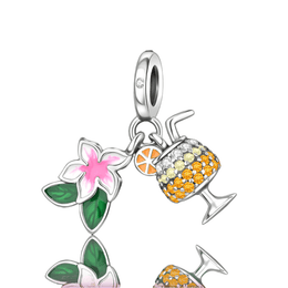 Tropical Cocktail Charm
