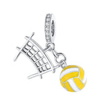 Volleyball Net and Ball Duo Charm
