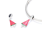 Watermelon Slice Summer Ice Cream Dangle Charm