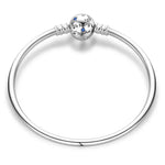 We Belong Together Engraved Bangle with Star Accents